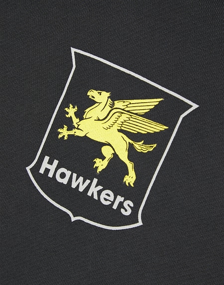 HOODIES Hawkers213 GAS HOODIE - Washed Black