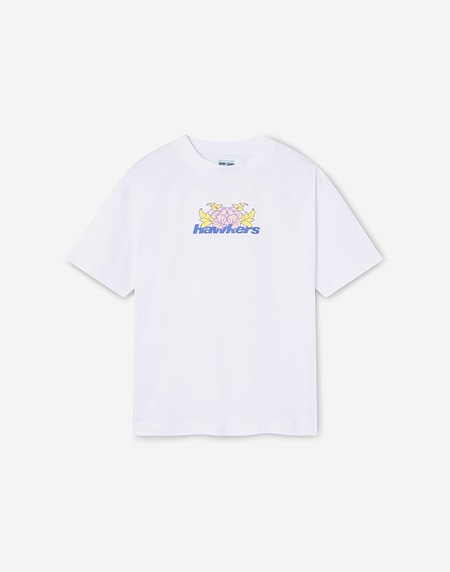 TEES Hawkers213 BLOSSOM TEE - White