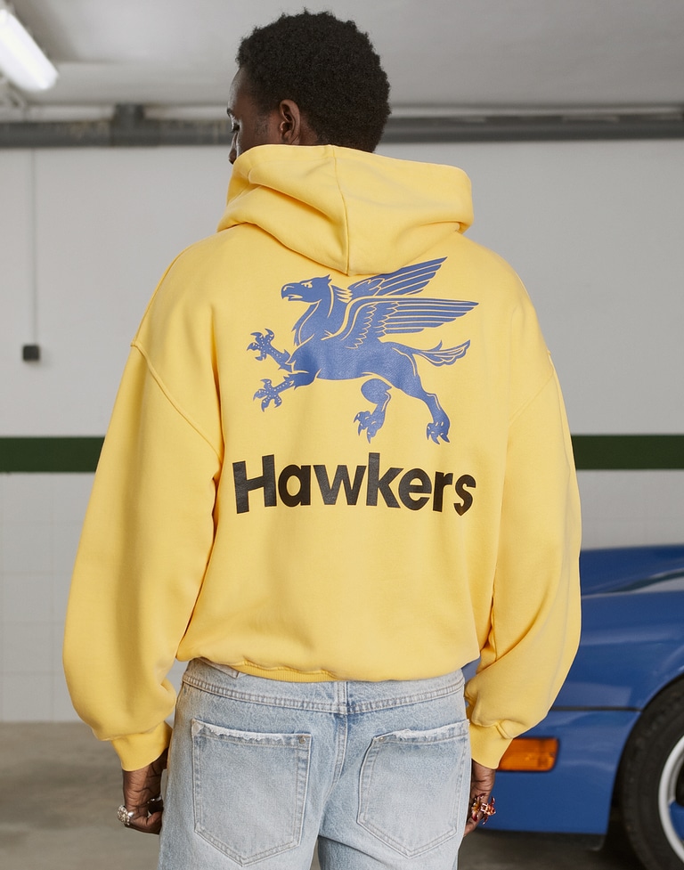 HOODIES Hawkers213 GAS HOODIE - Washed Yellow
