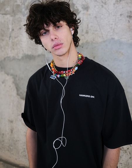 TEES Hawkers213 HANDY TEE - Black