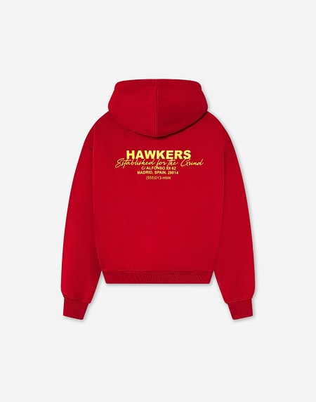 HOODIES Hawkers213 GRIND HOODIE - Red