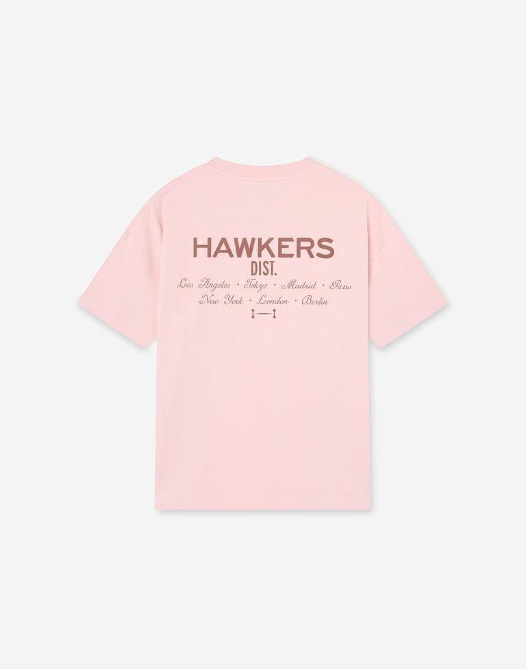 TEES Hawkers2013 CITY TEE - Pale Pink
