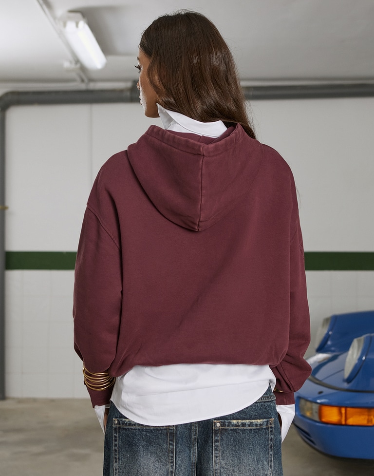 HOODIES Hawkers213 HWK HOODIE - Washed Burgundy