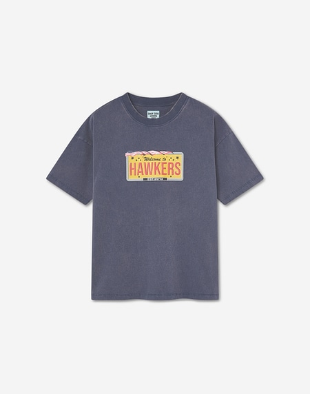 TEES Hawkers213 FAST CARS TEE - Washed Navy