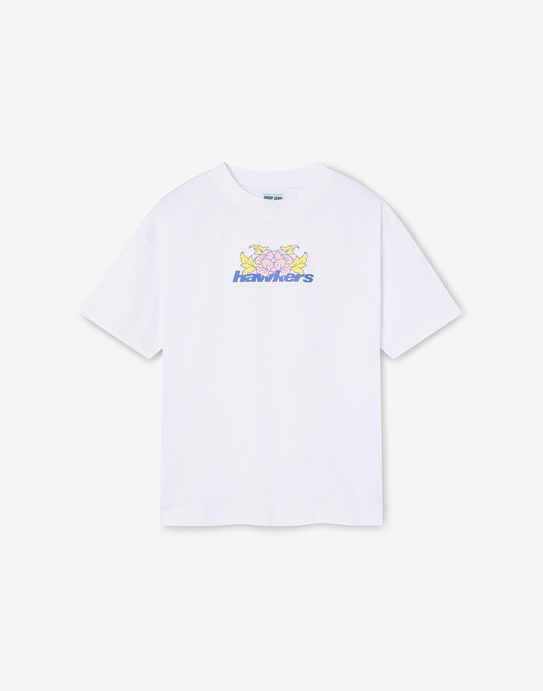 TEES Hawkers213 BLOSSOM TEE - White