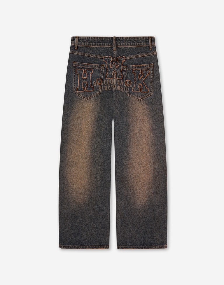 PANTS Hawkers213 HWK DIRTY DENIM - Dirty Brown