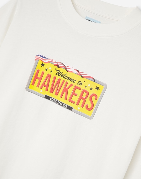 TEES Hawkers213 FAST CARS TEE - Ecru