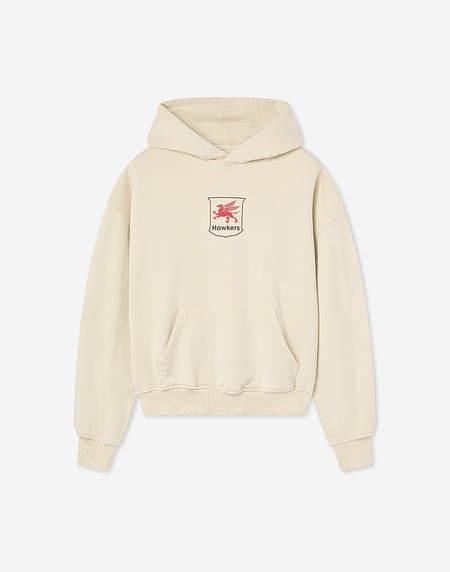 HOODIES Hawkers213 GAS HOODIE - Washed Ecru