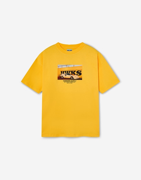 TEES Hawkers213 CARGO TEE - Yellow
