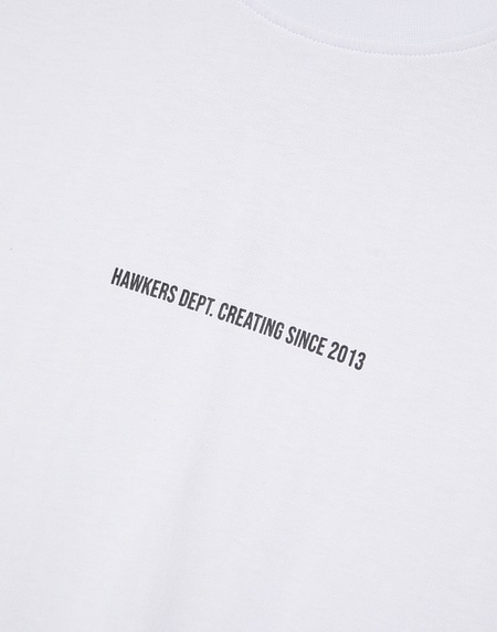 TEES Hawkers213 MOTEL TEE - White