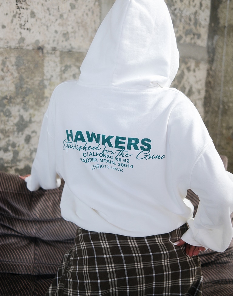 HOODIES Hawkers213 GRIND HOODIE - Ecru