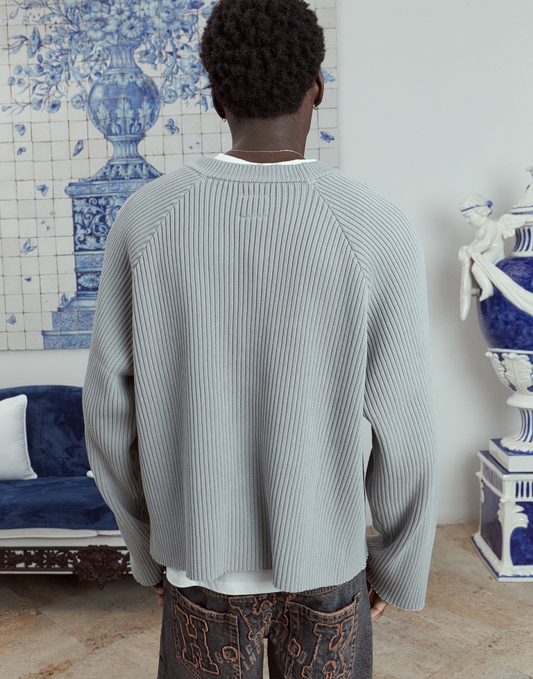 LONGSLEEVE Hawkers2013 HWKS KNIT - Washed Grey