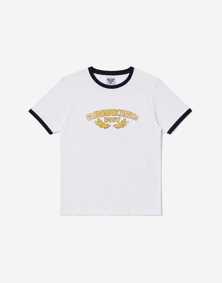 TEES Hawkers213 POLE TEE - White