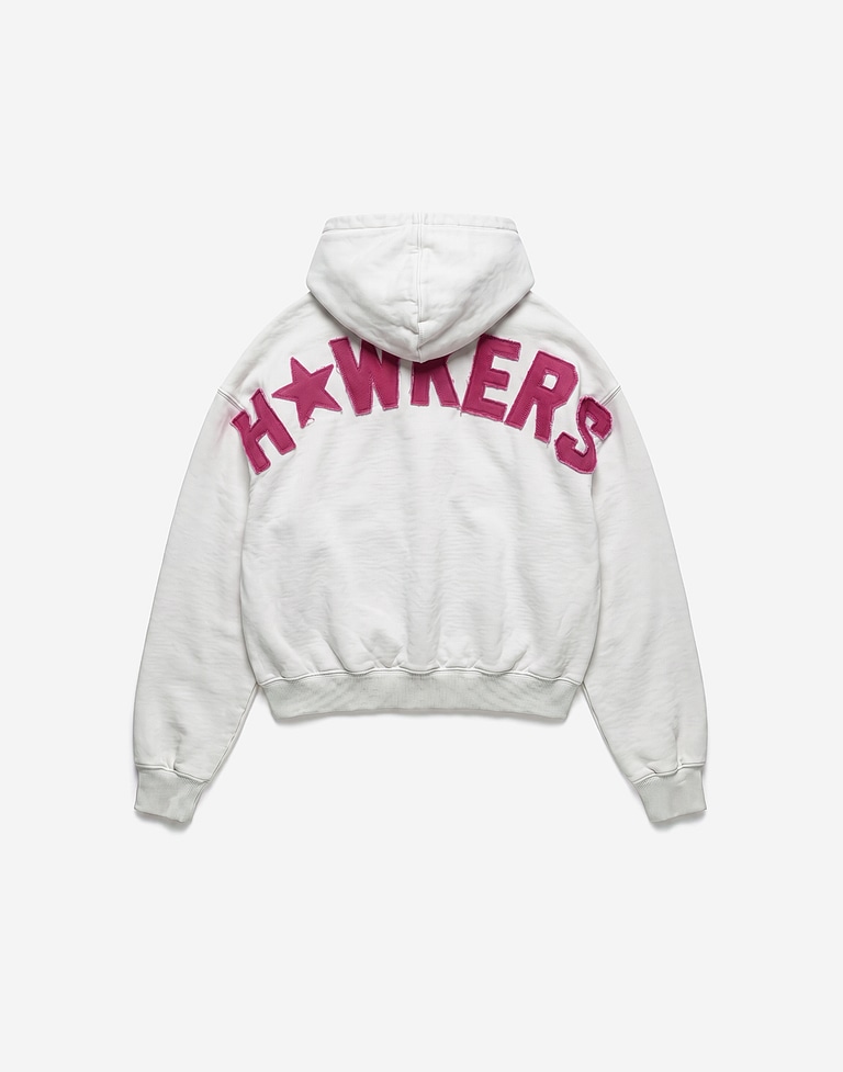 HOODIES Hawkers213 FAMOUS ZIPPER - Ecru