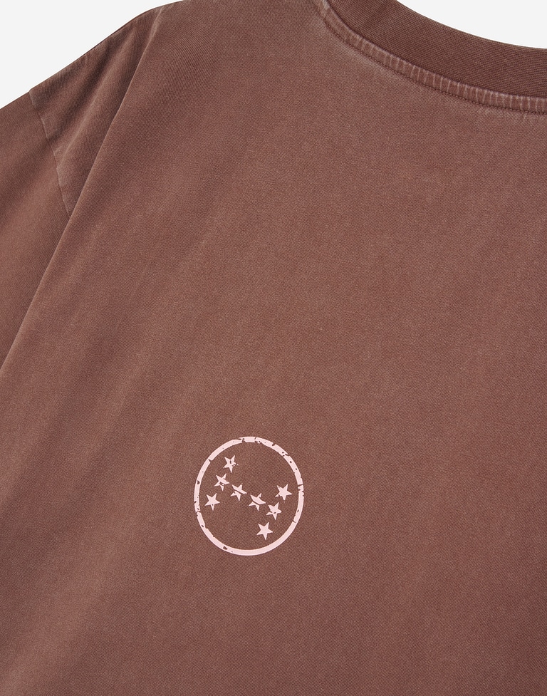 TEES Hawkers213 ALL STAR TEE - Washed Chocolate