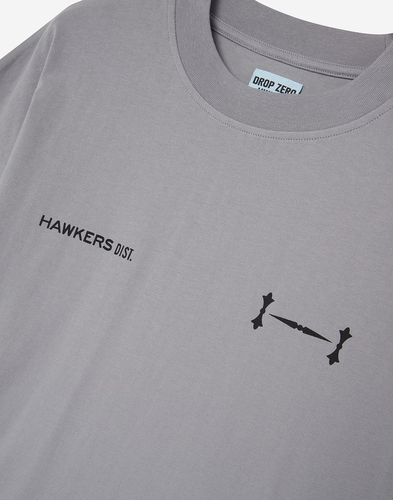TEES Hawkers213 CITY TEE - Grey