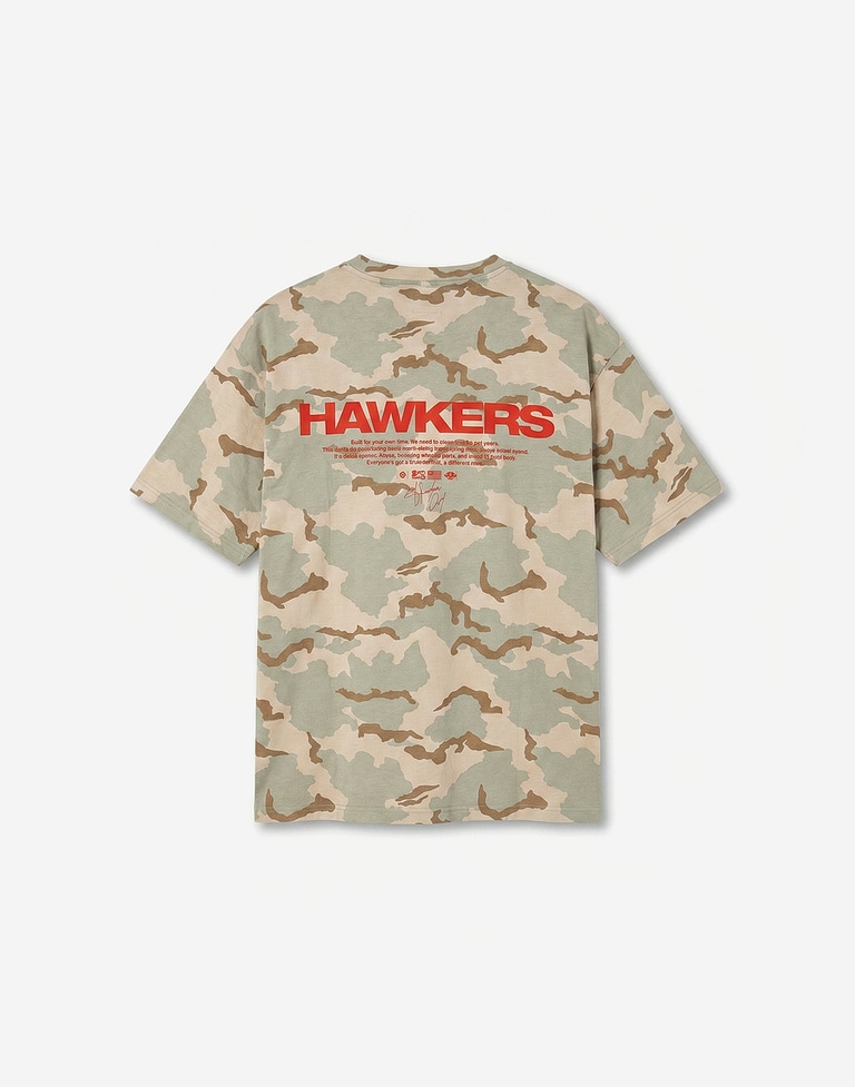 TEES Hawkers2013 TRACE TEE - CAMO