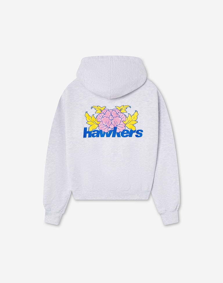 HOODIES Hawkers213 BLOSSOM HOODIE - Grey Melange