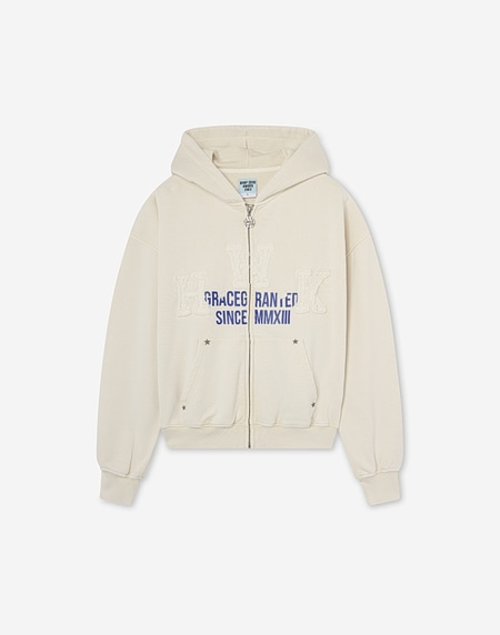 HOODIES Hawkers2013 RODEO ZIPPER - Ecru
