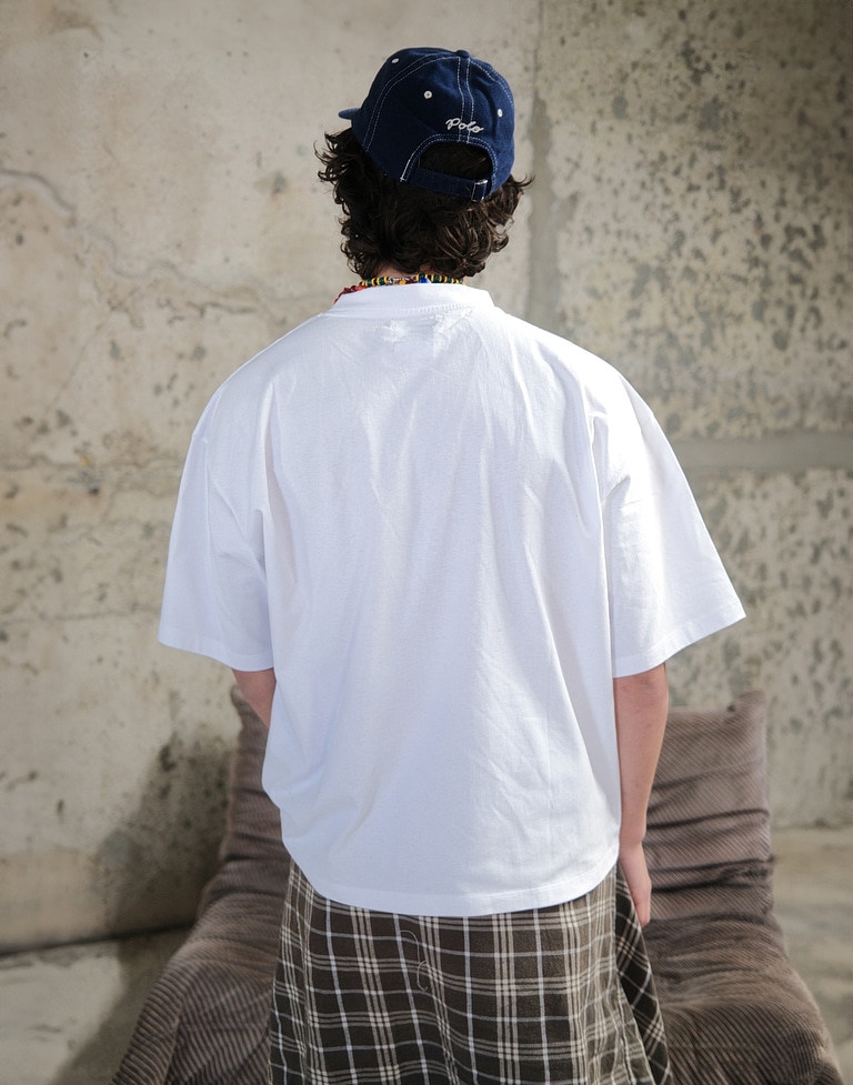 TEES Hawkers213 CARGO TEE - White