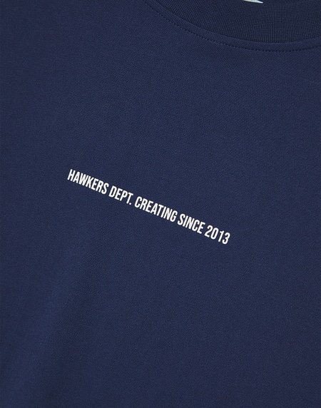 TEES Hawkers213 MOTEL TEE - Navy