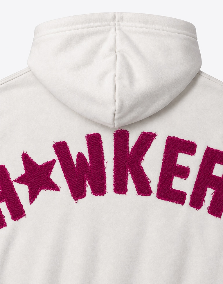 HOODIES Hawkers213 FAMOUS ZIPPER - Ecru