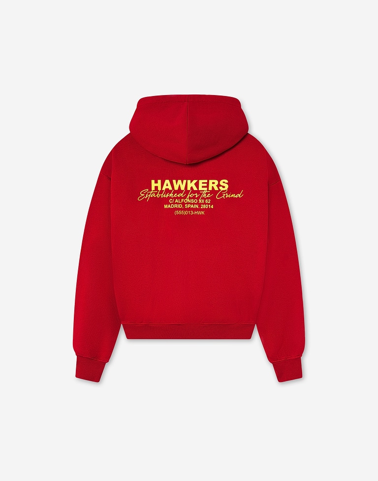 HOODIES Hawkers213 GRIND HOODIE - Red