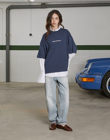 TEES Hawkers213 MOTEL TEE - Navy