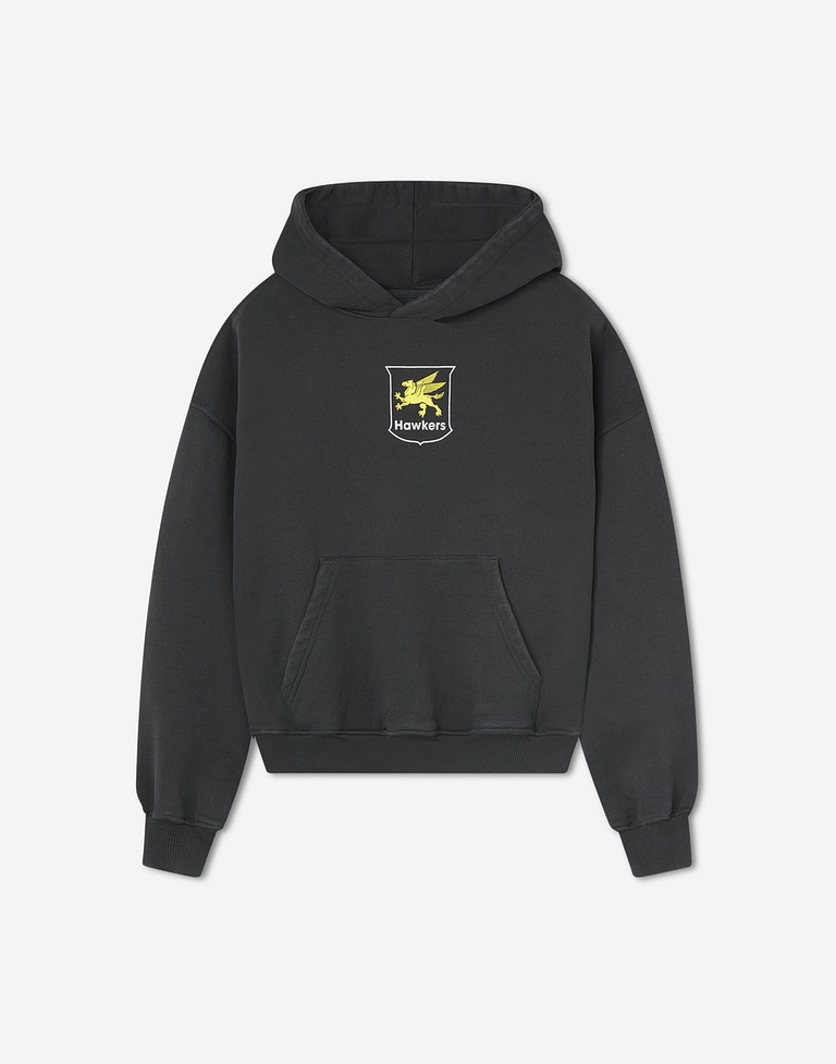 HOODIES Hawkers213 GAS HOODIE - Washed Black