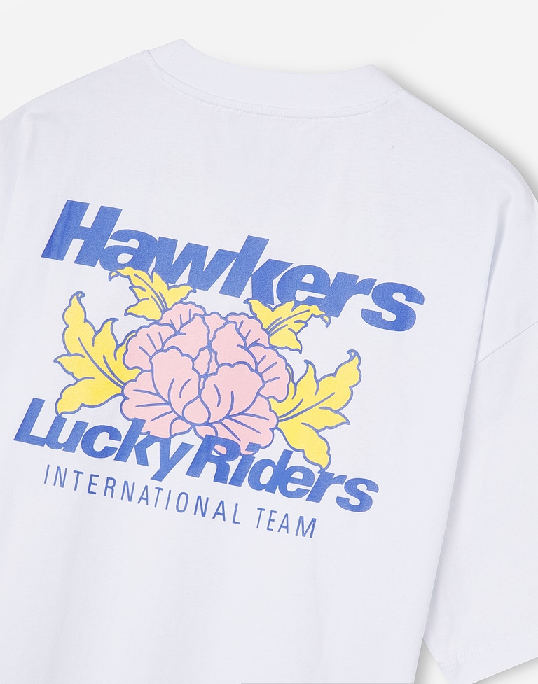 TEES Hawkers213 BLOSSOM TEE - White
