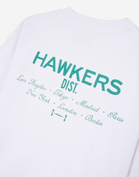 TEES Hawkers213 CITY TEE - White