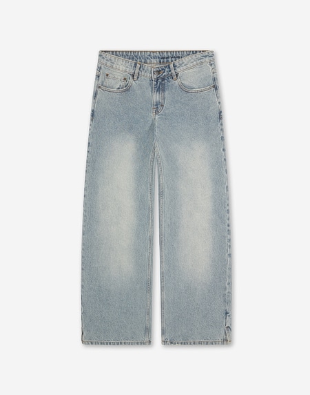 PANTS Hawkers213 HWK DIRTY DENIM - Dirty Light Blue