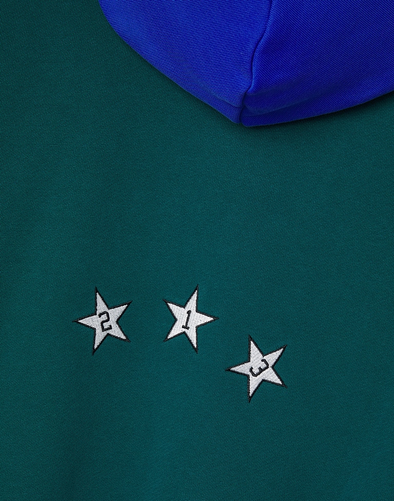 HOODIES Hawkers213 2013 HOODIE - Green/Blue