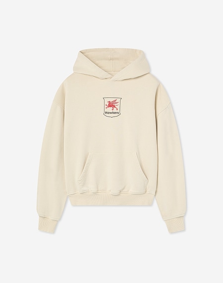 HOODIES Hawkers213 GAS HOODIE - Washed Ecru