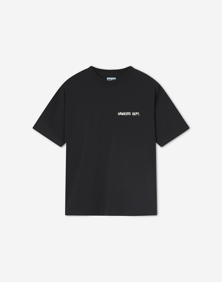 TEES Hawkers213 ESSENTIALS TEE - Black
