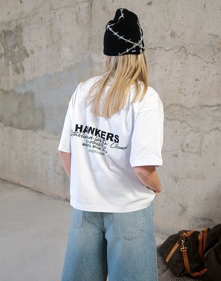 TEES Hawkers213 GRIND TEE - White