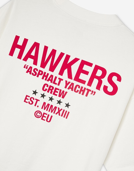 TEES Hawkers213 FAST CARS TEE - Ecru