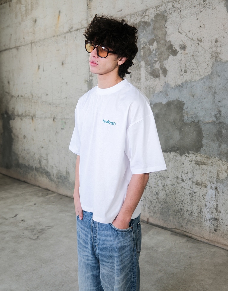 TEES Hawkers213 BOLD TEE - White