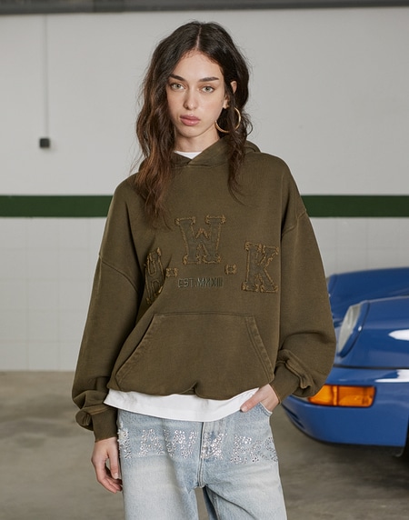 HOODIES Hawkers213 HWK HOODIE - Washed Green