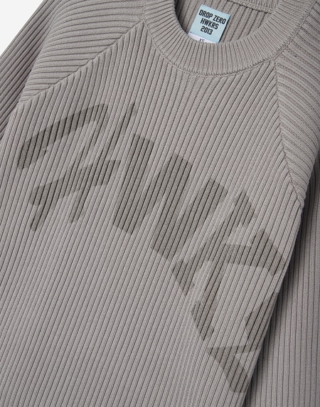 LONGSLEEVE Hawkers2013 HWKS KNIT - Washed Grey