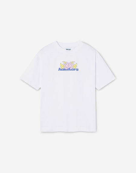 TEES Hawkers213 BLOSSOM TEE - White