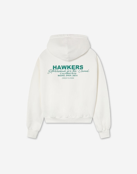 HOODIES Hawkers213 GRIND HOODIE - Ecru