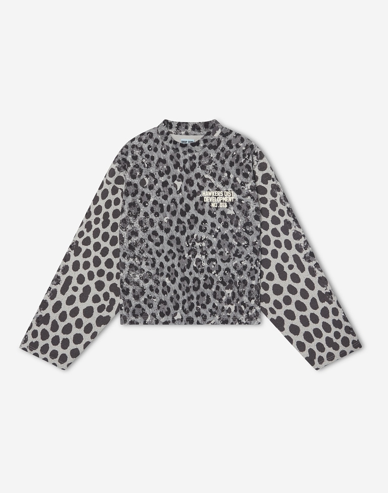 LONGSLEEVE Hawkers2013 SAUVAGE LONGSLEEVE - Grey Leopard