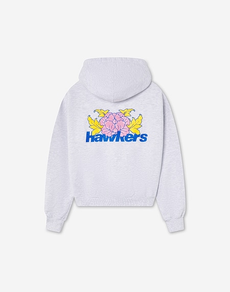 HOODIES Hawkers213 BLOSSOM HOODIE - Grey Melange