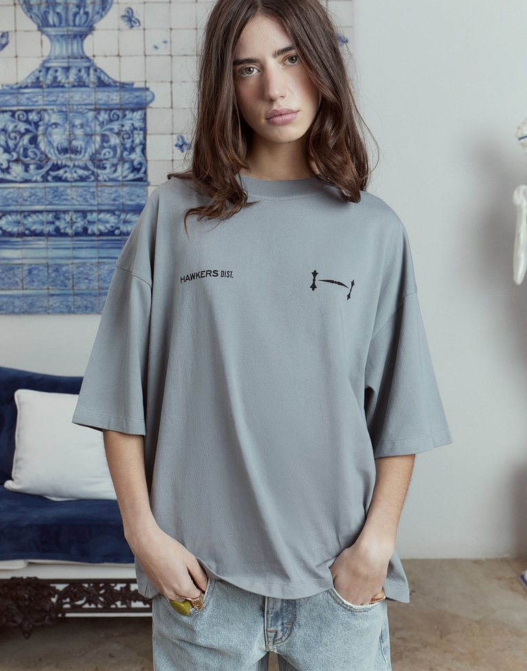 TEES Hawkers213 CITY TEE - Grey