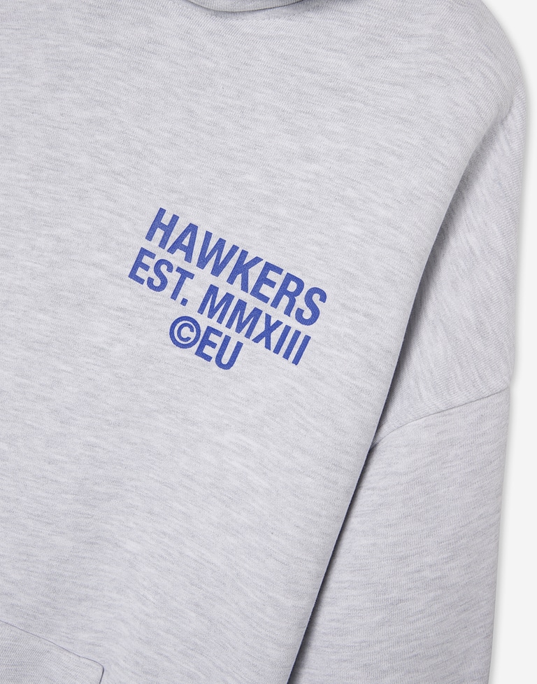 HOODIES Hawkers213 CLASSIC HOODIE - Grey Melange