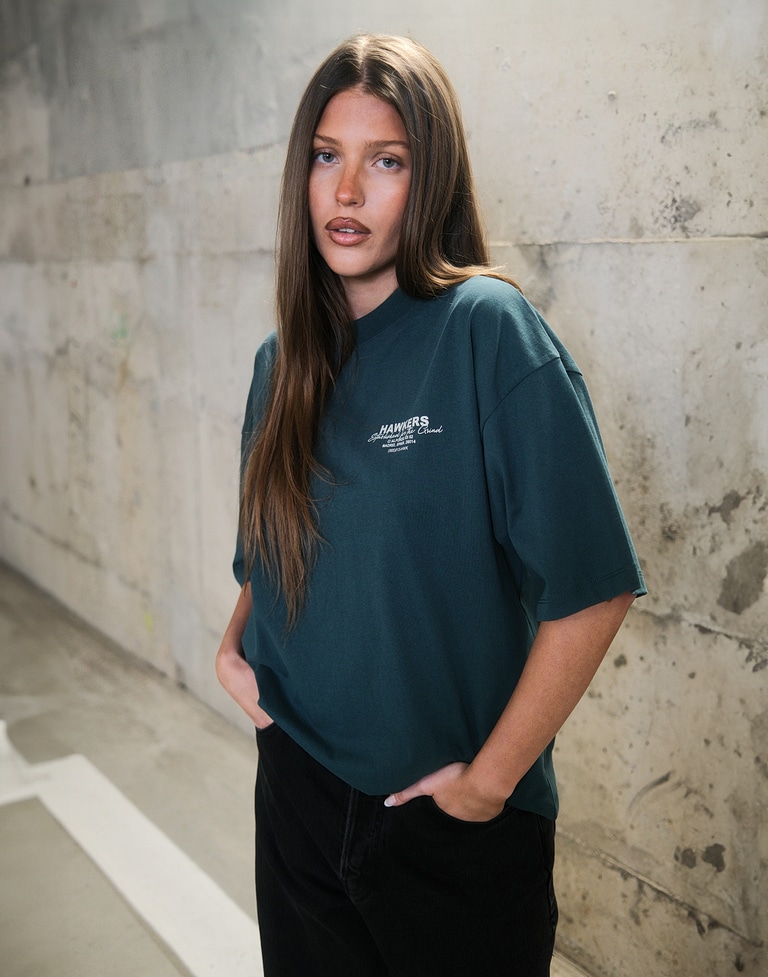 TEES Hawkers213 GRIND TEE - Green