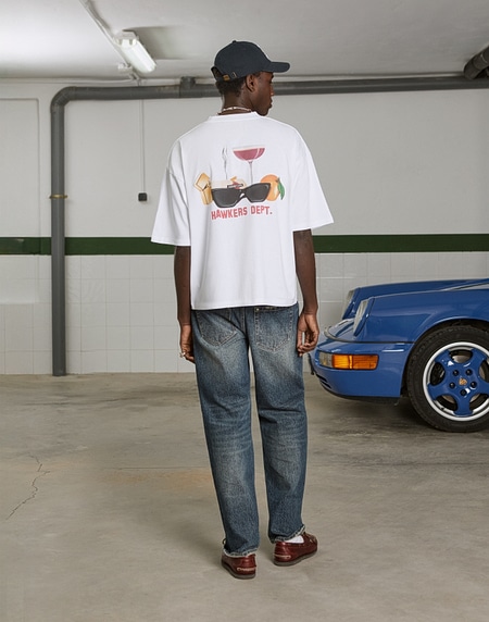 TEES Hawkers213 ESSENTIALS TEE - White