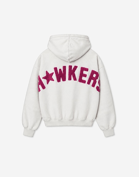 HOODIES Hawkers213 FAMOUS ZIPPER - Ecru