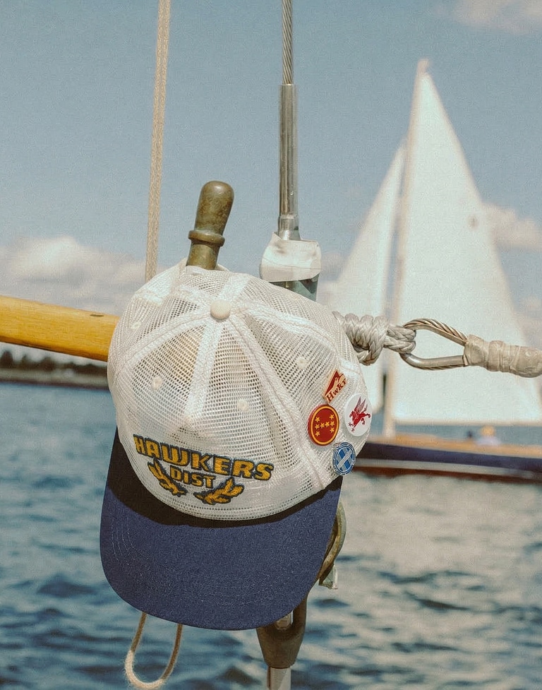 Caps Beanies Hawkers213 LEMANS CAP - Ecru